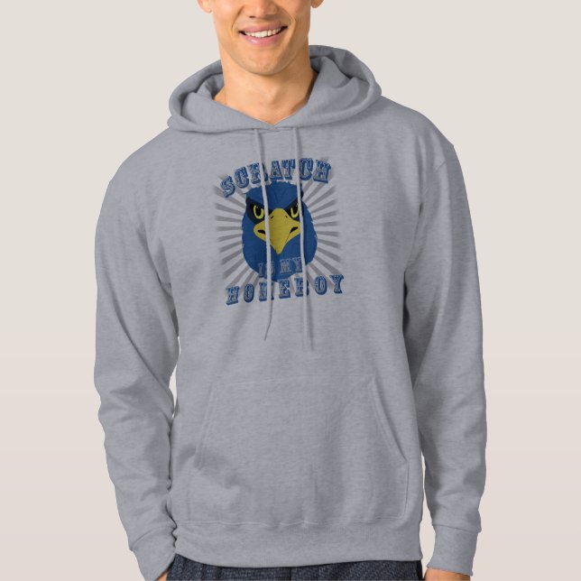 Veste À Capuche L'éraflure est mon Homeboy (Devant)