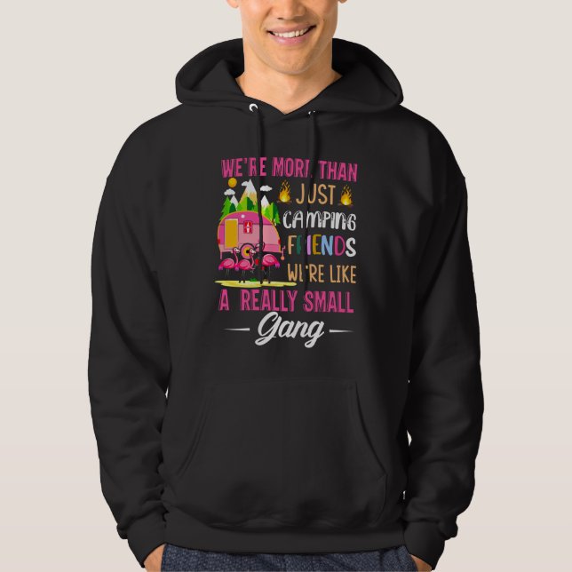 Veste À Capuche Les Amis Du Camping Sont Comme Une Petite Bande (Devant)