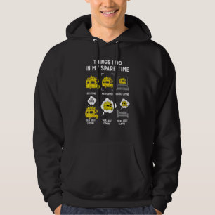 Veste À Capuche Les choses que je fais dans mon temps libre aller