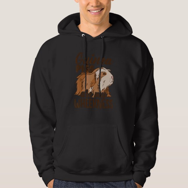 Veste À Capuche Les cochons d'Inde sont ma joie de propriétaire de (Devant)