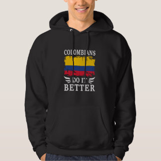 Veste À Capuche Les Colombiens le font mieux Fière Colombie F