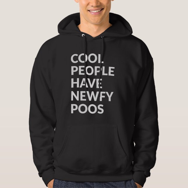 Veste À Capuche Les cool ont des journaux (Devant)