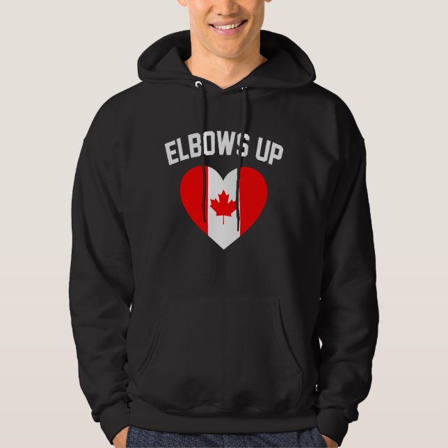 Veste À Capuche Les coudes levés Canada  (Devant)