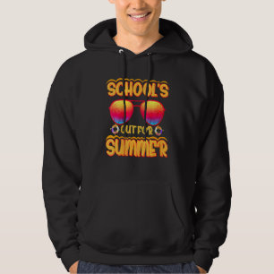 Veste À Capuche Les Écoles Pour L'Été Joyeux Jour Dernier De L'Éco