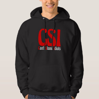 Veste À Capuche Les Experts Ne Supportent Pas Les Idiots