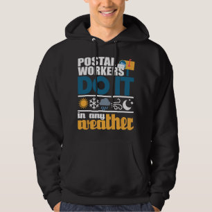 Veste À Capuche Les facteurs le font par tous les temps - Facteur