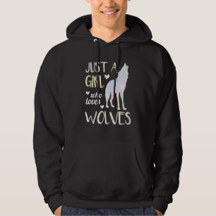 Veste À Capuche Les Femmes Animales Qui Hurlent Le Loup Juste Une 