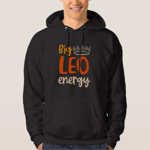 Veste À Capuche Les femmes Leo Queen Zodiac de Big Leo Energy
