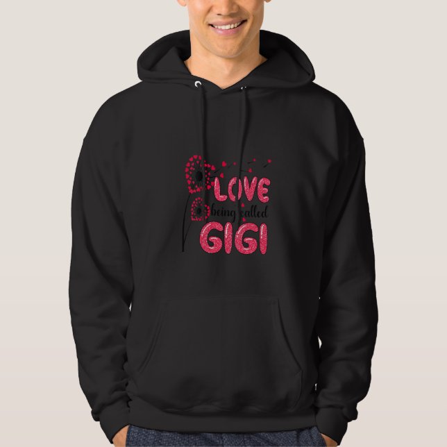 Veste À Capuche Les Femmes Que J'Aime Être Appelée Grandma Mimi Na (Devant)