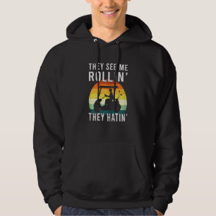 Veste À Capuche Les Femmes Roller Patinage Ils Me Voient Rollin' I