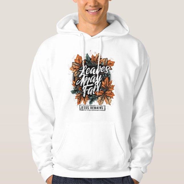 Veste À Capuche Les feuilles peuvent tomber... (Devant)