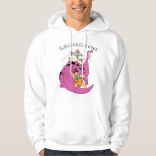 Veste À Capuche Les Flintstones   Fred glissant en bas de la queue