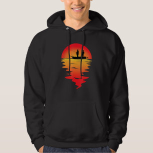 Veste À Capuche Les Hommes Pêchent Au Lune I Fischer Angel Papa