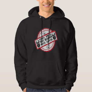 Veste À Capuche Les Hommes Restent Libres Portés Loyal Beard Bros