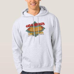 Veste À Capuche Les hot-dogs du grand-papa