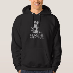 Veste À Capuche Les humains ne sont pas de vrais monstres extrater