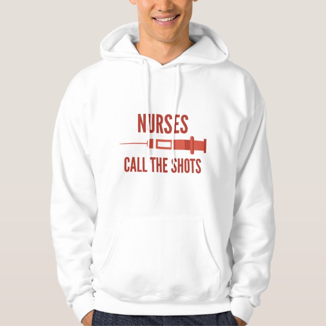 Veste À Capuche Les Infirmières Appelent Les Tirs (Devant)