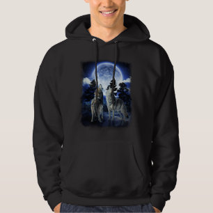 Veste À Capuche Les Loups des Montagnards Amérindiens