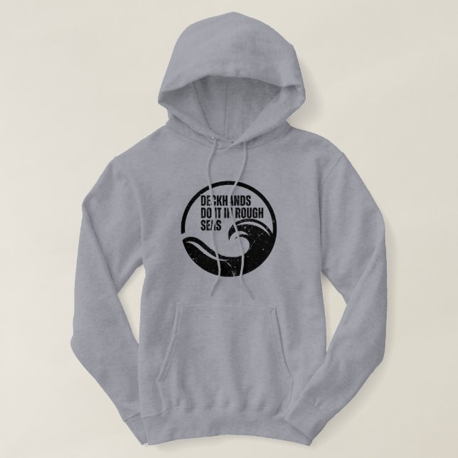 Veste À Capuche Les Mains-D'Œuvre Font Ça Dans Les Mers Agitées Dr (Design devant)