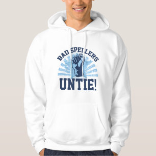 Veste À Capuche Les Mauvaises Épelles Se Délient !
