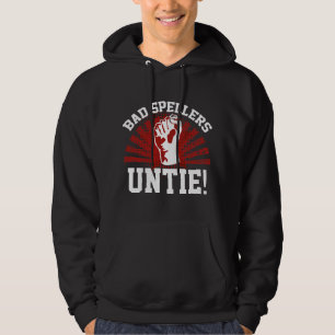 Veste À Capuche Les Mauvaises Épelles Se Délient !