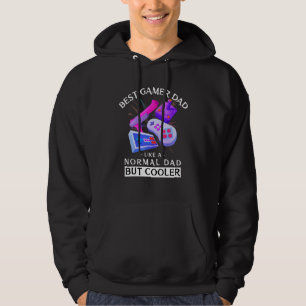 Veste À Capuche Les Mens Meilleur Gamer Papa Comme Un Papa Normal