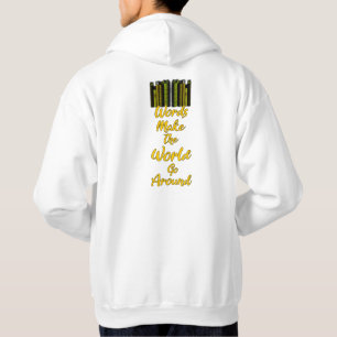 Veste À Capuche Les Mots Font Partir Le Monde