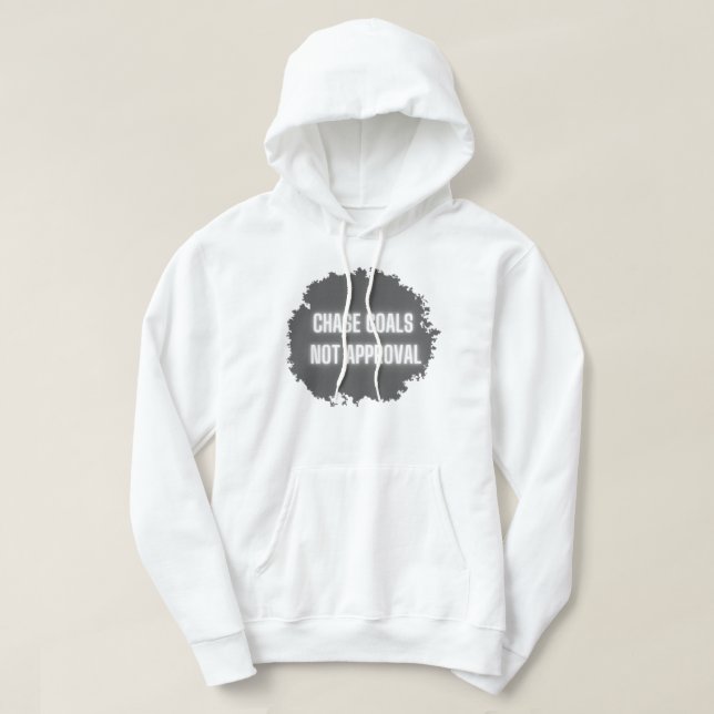 Veste À Capuche "Les objectifs de chasse ne sont pas approuvés" Mo (Design devant)