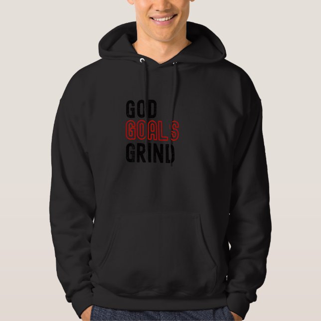 Veste À Capuche Les objectifs de Dieu Grind (Devant)