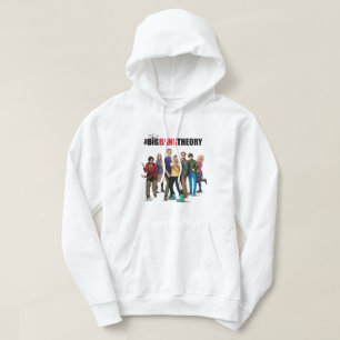 Veste À Capuche Les personnages de la théorie du Big Bang