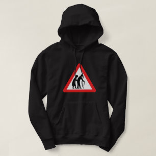 Veste À Capuche Les personnes âgées de PRÉCAUTION - poteau de
