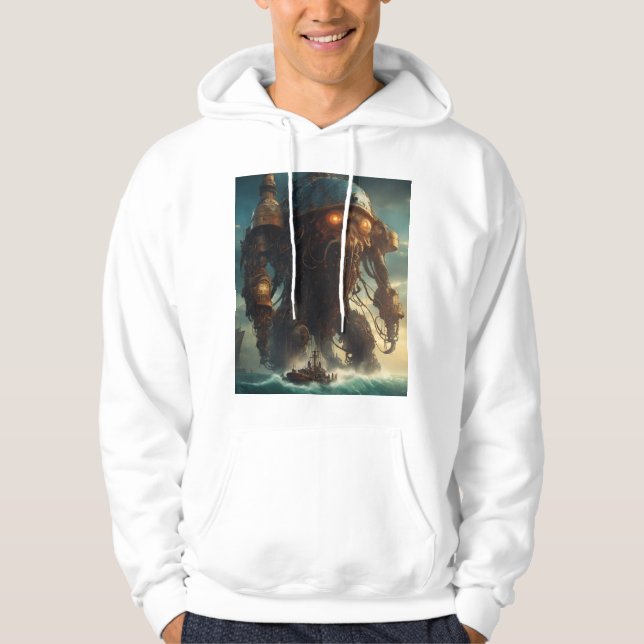 Veste À Capuche "Les rêves décibels" (Devant)