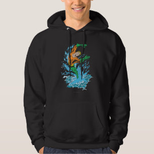 Veste À Capuche Les sauts d'aquaman dans la vague