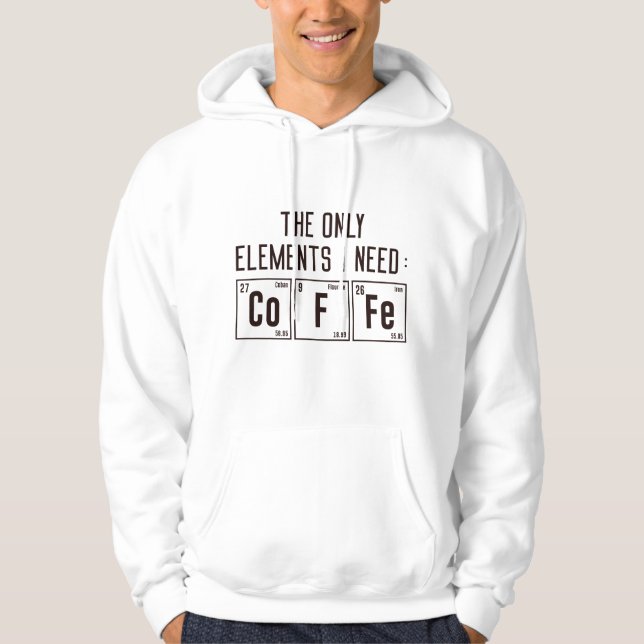 Veste À Capuche Les seuls éléments dont j'ai besoin (Devant)