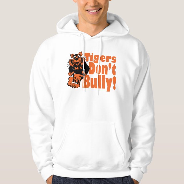 Veste À Capuche Les tigres n'intimident pas le sweatshirt (Devant)