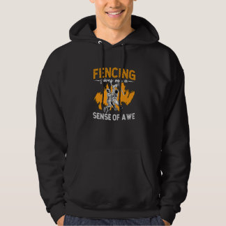 Veste À Capuche L'escrime me donne un sentiment de l'escrime de lo