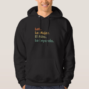 Veste À Capuche Leti La Mujer El Mito La Leyenda (En Espagnol)
