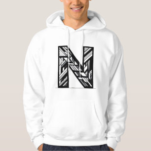 Veste À Capuche Lettre N : Noble, naturel et jamais hors du style!