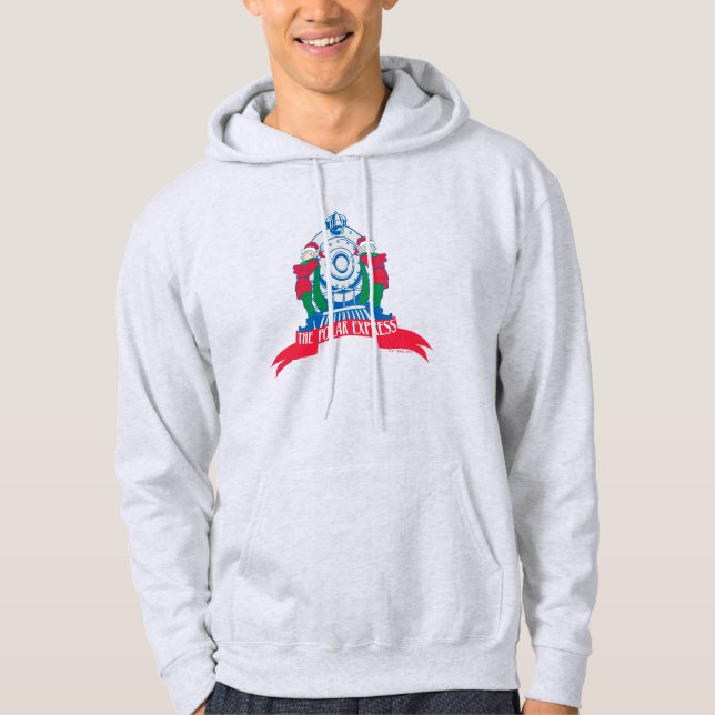 Veste À Capuche L'Express polaire | Elfes debout En Train (Devant)