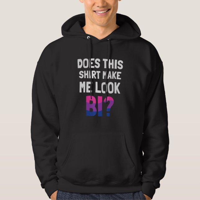 Veste À Capuche Lgbt Fierté Mois Tee Cela Me Rend Bi 2 (Devant)