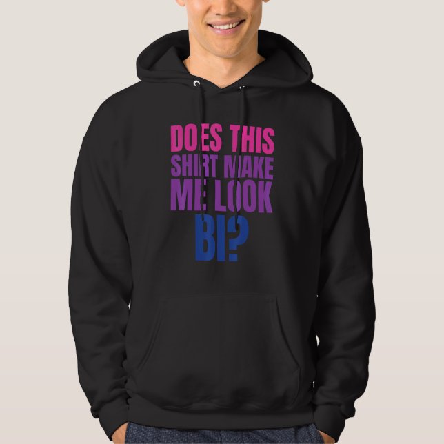 Veste À Capuche Lgbt Fierté Mois Tee Cela Me Rend Bi 3 (Devant)