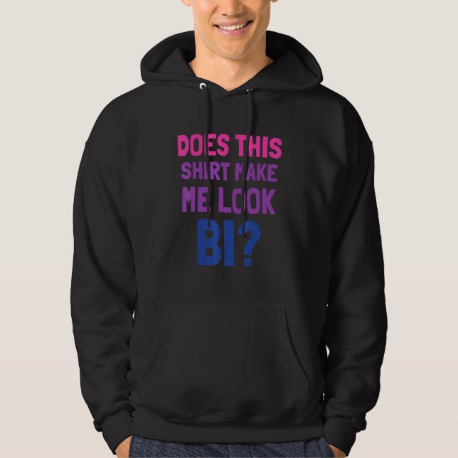 Veste À Capuche Lgbt Fierté Mois Tee Cela Me Rend Bi 4 (Devant)