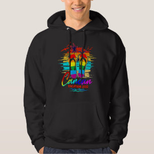Veste À Capuche Lgbt Pride Mois Cancun Mexique Lgbtq Sandal Été