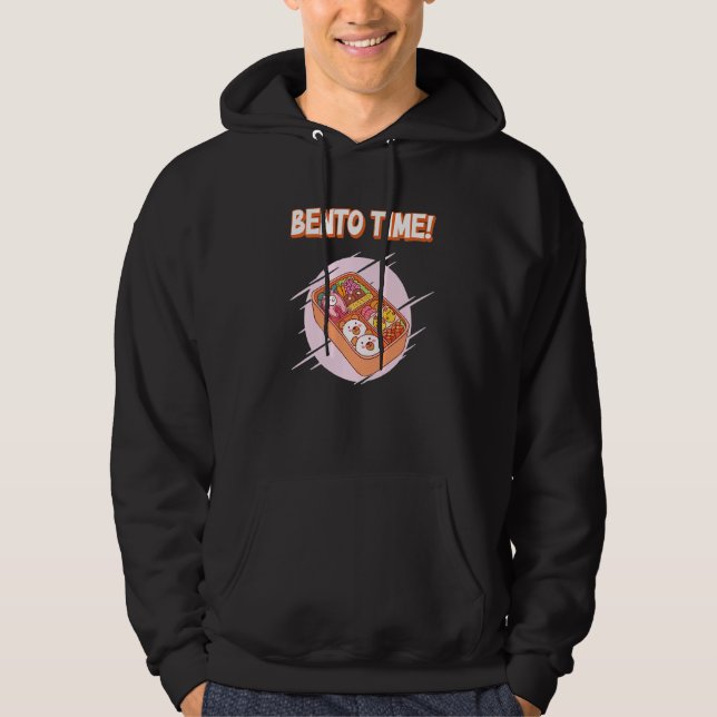 Veste À Capuche L'heure du Bento ! Bento japonais (Devant)