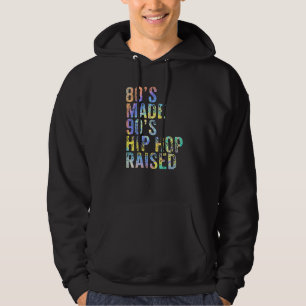 Veste À Capuche L'Hip hop des années 80 Fabriqué dans les années 9