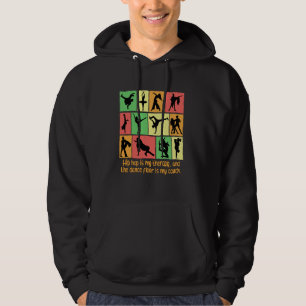 Veste À Capuche L'Hip hop Est Ma Thérapie Et Le Dansement Est Ma C