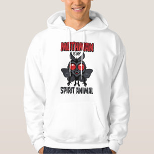 Veste À Capuche L'homme aux papillons de nuit est mon animal spiri