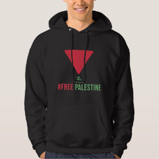 Veste À Capuche Libérer la Palestine | Triangle rouge