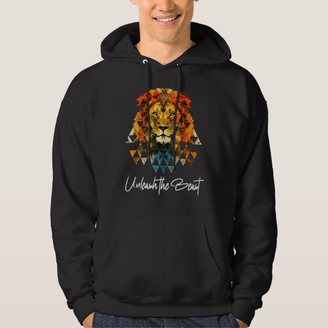 Veste À Capuche Libérez la Bête (Devant)