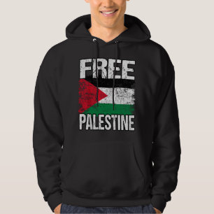 Veste À Capuche libérez la Palestine (arabe) vêtements intifada